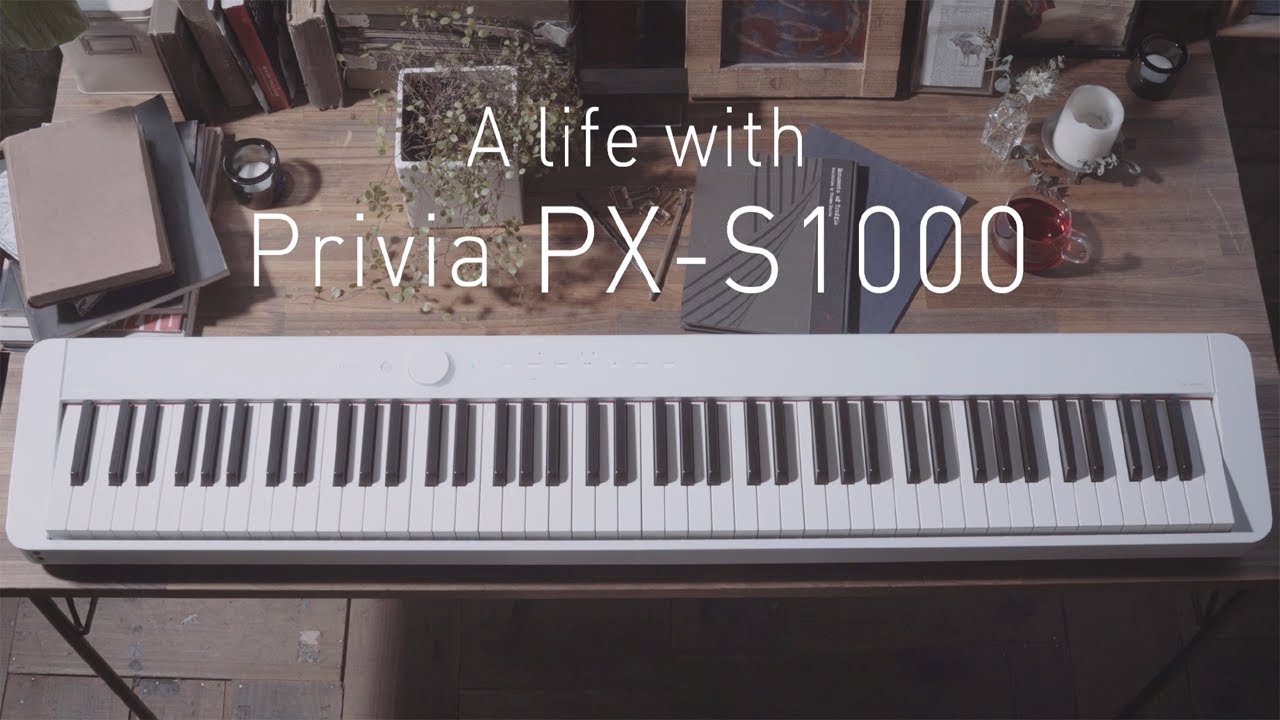 カシオの新型フルサイズ電子ピアノ「PX-S1000」弾いてみた