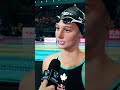 She went ahead and did it! 😎 #worldrecord #wr #McIntosh #Butterfly #Swimming