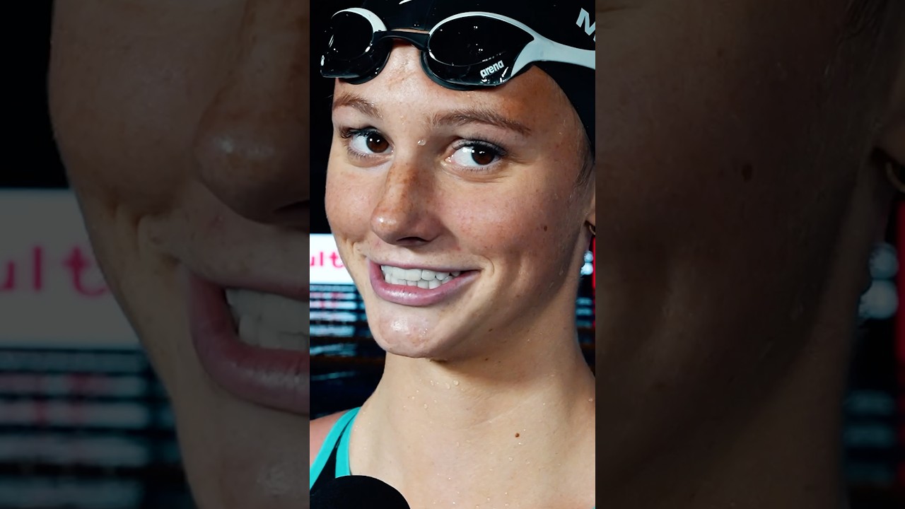 She went ahead and did it! 😎 #worldrecord #wr #McIntosh #Butterfly #Swimming