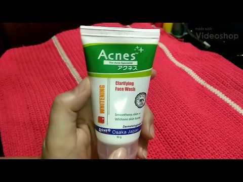 Acnes Clarifying Face Wash (Whitening) Review