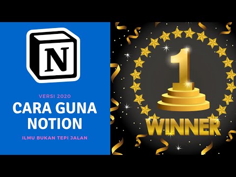 Cara Guna Notion 2020 ?
