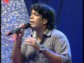 Kalyan sarees smart singer episode 26 vineeth vp fast song round  kavilinayil kunkumamo