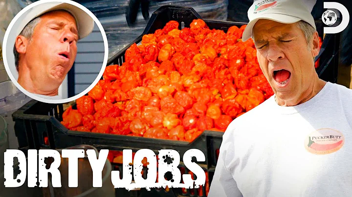 Worlds Hottest Pepper! Mike Rowe Battles Carolina Reaper Seeds! | Dirty Jobs