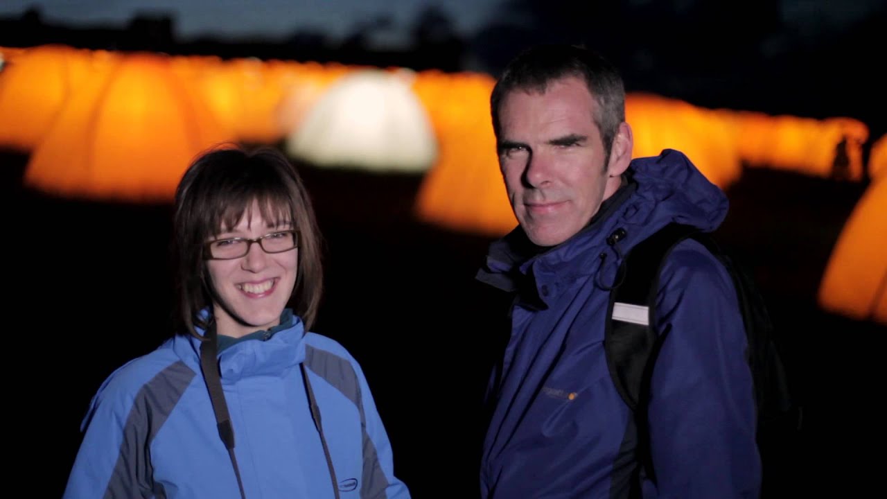 Peace Camp Dunstanburgh Castle - YouTube