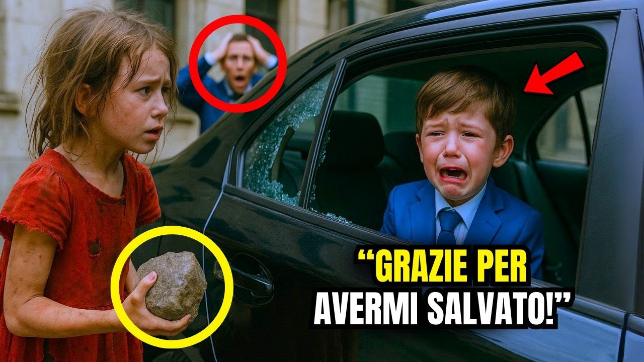 UNA BAMBINA POVERA SALVA IL FIGLIO DI UN MILIONARIO CHE ERA ...