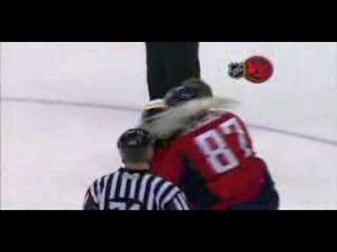 Shawn Thornton fights Donald Brashear 3/3/08