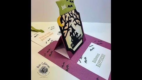 Pop up Slider card   Fun Fold Friday, October 7th 2022