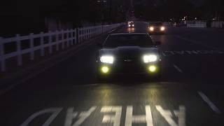 Alla Lighting COB 5201 5202 LED Fog Lights Bulbs DRL, 6000K Xenon White,8000K Ice Blue, Amber Yellow