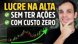 COMPRA SINTÉTICA DE AÇÕES | Estratégia de Opções p/ lucrar sem gastar 1 centavo