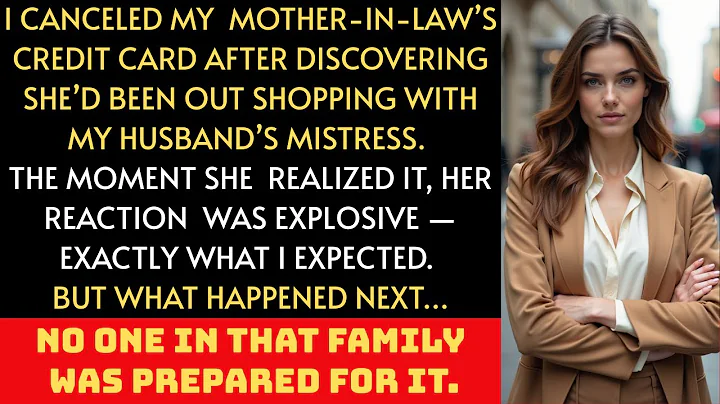 I canceled my mother-in-law’s credit card after I found her shopping with my husband’s mistress...