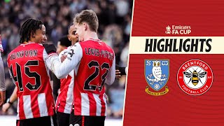 Lewis-Potter + Jensen on target in the cup 🏆 | Sheffield Wednesday 0-2 Brentford | FA Cup Highlights
