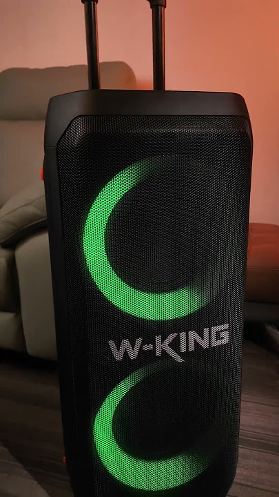 🎶Light Up Your Party with W-KING 270W New T12 Party Speaker Unboxing🎤  #wking #partyspeaker #audio