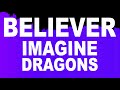 Imagine Dragons Believer Feat Lil Wayne