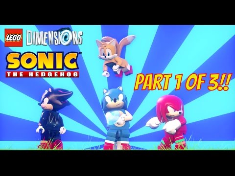 Lego Dimensions PS4 Pro - Sonic Level Pack Part 1: Green Hill Zone