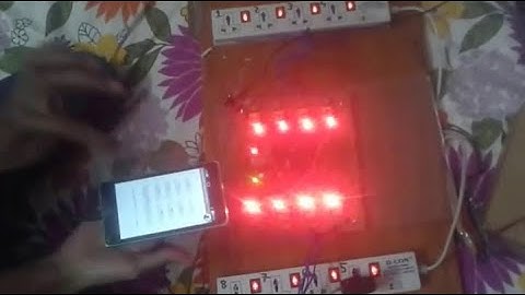 Bluetooth Controlled Switch Board For Home Automation