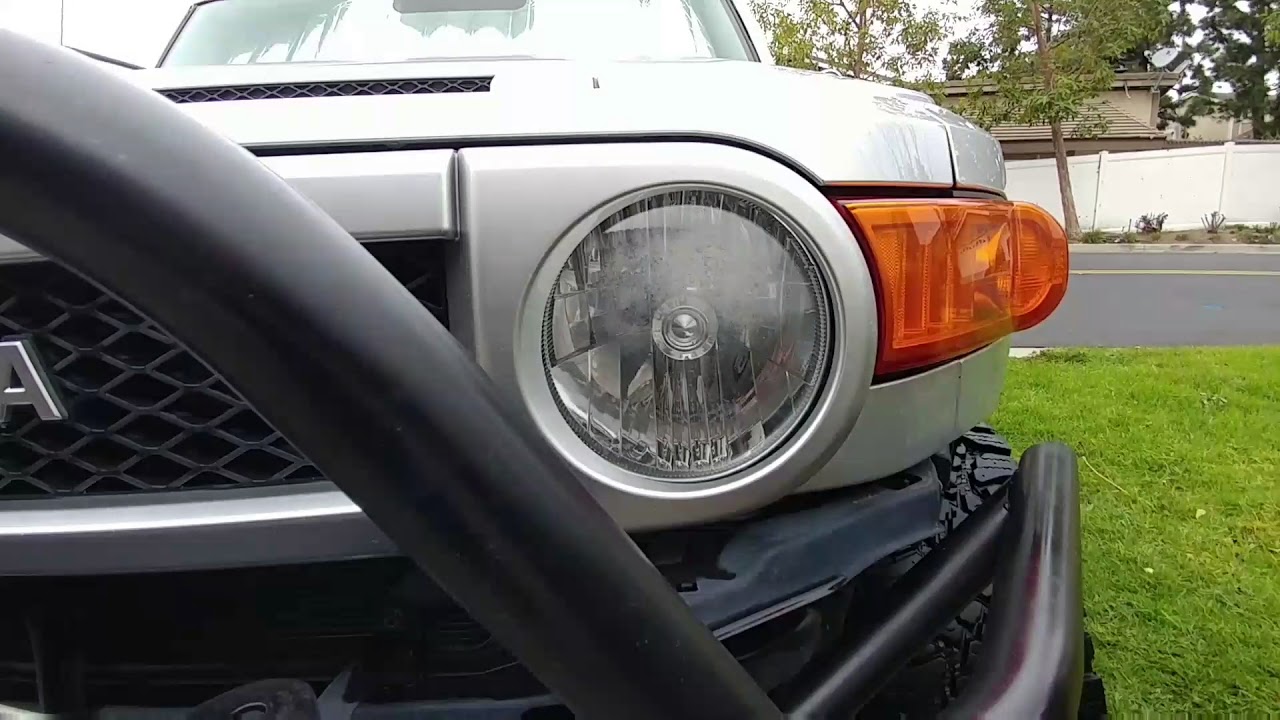 Chrisfix Headlight Restoration Works On My 2007 Toyota Fj