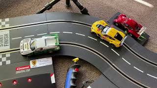 Carrera slotcar renovated to a digital course. - YouTube