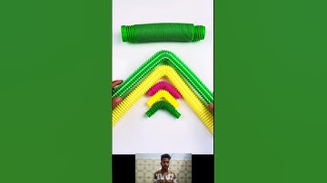 Pop Tube ASMR Relaxing DIY Video 27 | Mini Pop Tube Robot Sounds Video #Pop #Tube #asmr