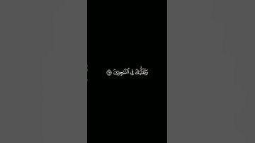 كروما آيات قرانية القارئ : علي جابر | سورة الشعراء | آية ٢١٧