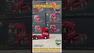 Miniatura Huina Model - Caminhão Scania 770 S V8 Truck 1/18 C/Controle Remoto.