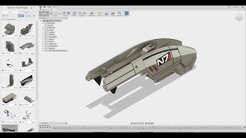 Folding M3 Predator Replica Design Stages