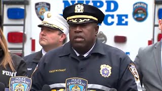 NYPD gives update on man who reportedly set himself on fire outside Trump trial