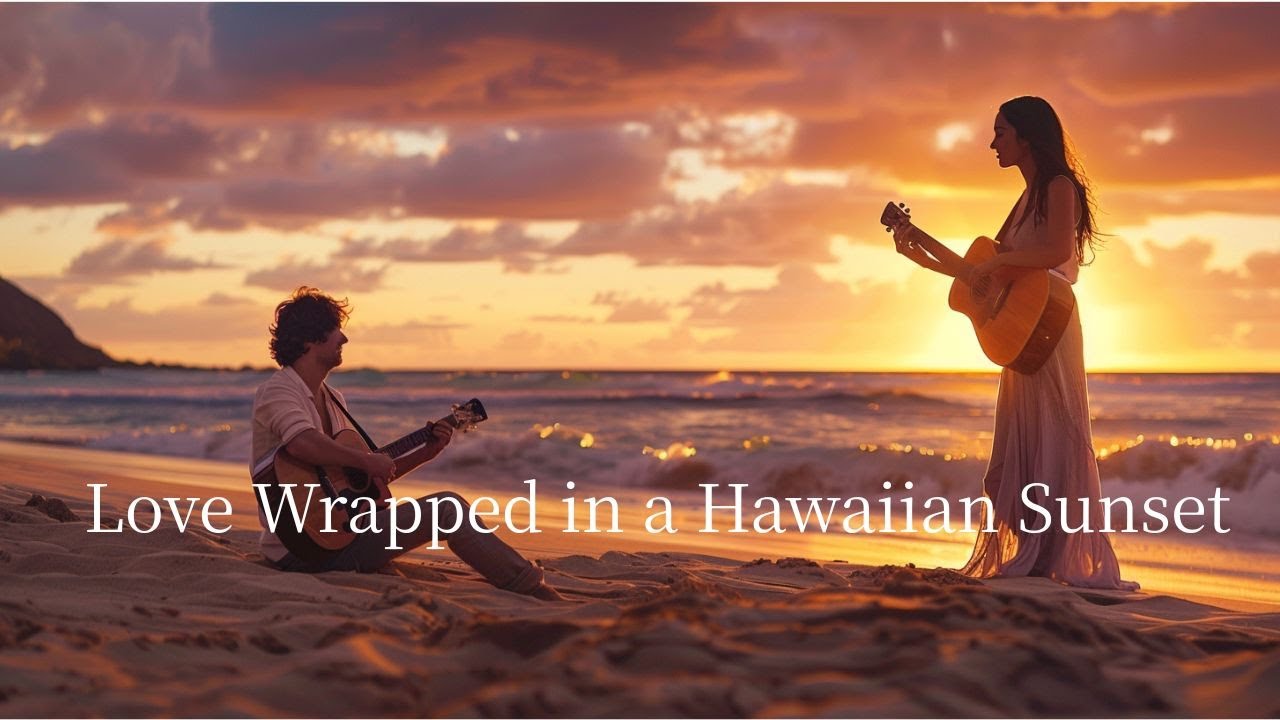 A Valentine’s Hawaii – Slack Key Guitar & Ukulele A Hawaiian Valentine Filled with Gentle Love | BGM