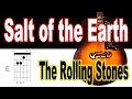 Salt of the Earth The Rolling Stones Guitar Chords