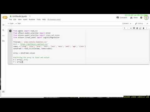 【PYTHON】Mean Estimated Accuracy Logistic Regression - YouTube