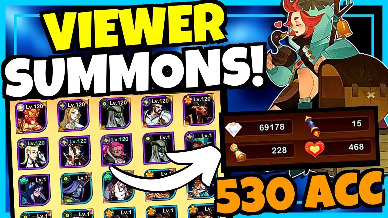 530 ACCOUNT VIEWER SUMMONS! [AFK ARENA]
