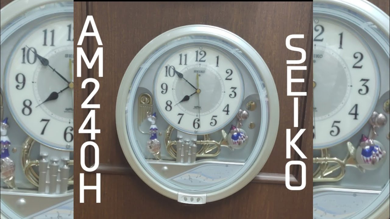 SEIKO wave symphony AM240H -Rearrange 2025- メロディ時計 からくり