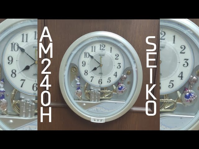 SEIKO wave symphony AM240H -Rearrange 2025- メロディ時計 からくり