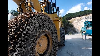 Large wheel loader CAT 990F, Mevas TA1 inspection walk around and functional test