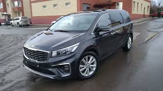 kia carnival nobles special 2018 год. Автомобиль из Кореи. Кия карнивал 2018 максималка.