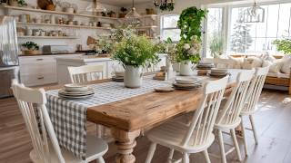 Ultimate Spring Kitchen Decor Ideas 🌼 Cozy Cottage, Pastel Gingham &amp; Farmhouse Charm
