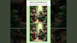 Are Your Eyes Sharp Enough? Find 5 Differences! 🔍 #shorts #treasure #spotthedifference #usa #uslife
