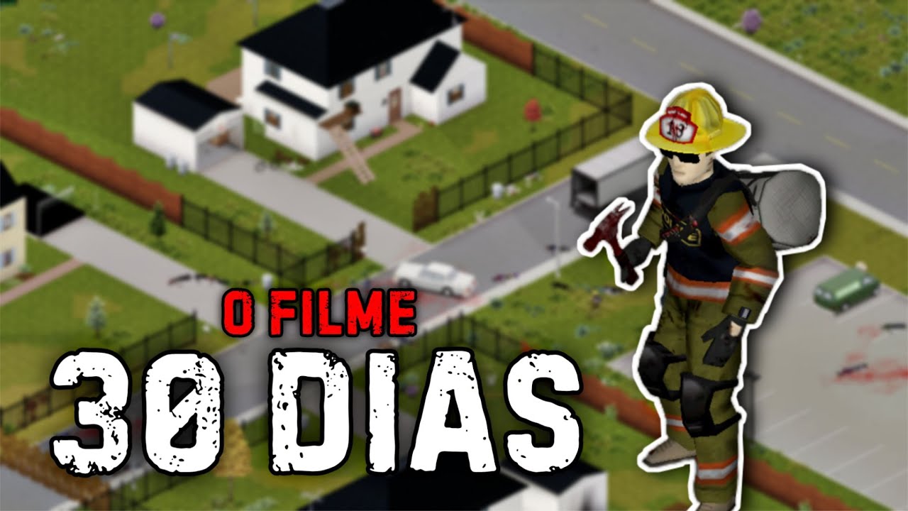 SOBREVIVI POR 30 DIAS CONSTRUINDO UMA BASE EM ROSEWOOD NO PROJECT ZOMBOID