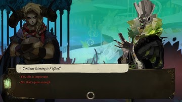 Pyre - Solium, The Golden Star: Volfred Discusses The Purpose of Choosing a Nightwing to Liberate