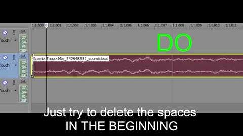 Sparta Remix Tutorial 1 - Sony Vegas Setup