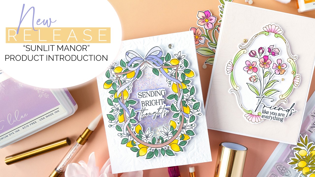 Pinkfresh Studio - Sunlit Manor Collection - Dies - Blossom