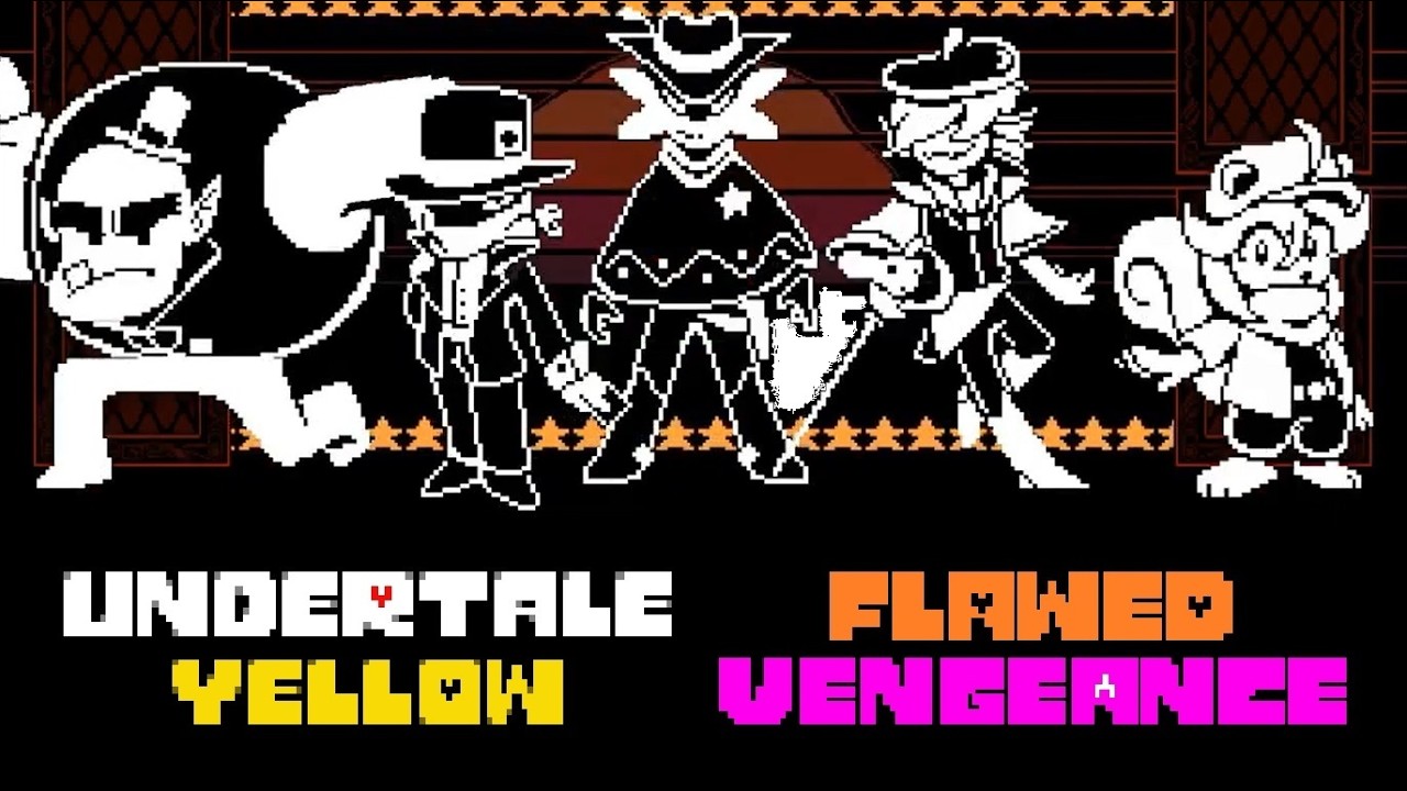 Битва с Старло и его командой на геноциде (Flawed Vengeance Demo) : Андертейл Еллоу мод