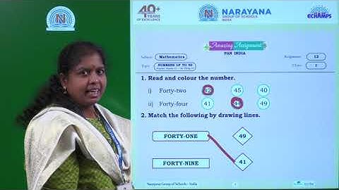 31ST JUL PAN INDIA MATHS  CLASS I ASSIGNMENT KEY