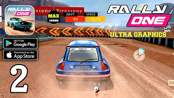 Rally One : Race to glory - ULTRA GRAPHICS - Gameplay (Android,IOS) Part 2