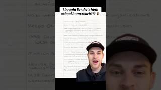 I bought Drake’s high school homework about World War II #shorts