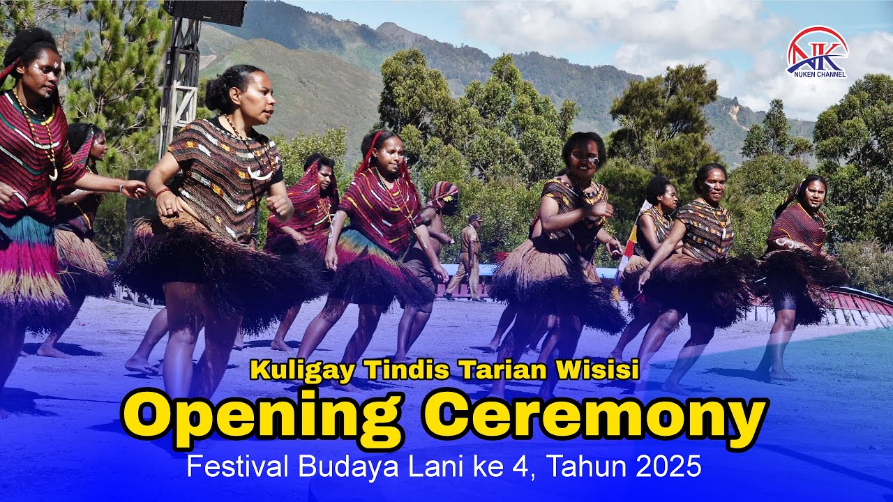 Viral..!! Kuligai Tindis  Tarian Wisisi Pembukaan Kegiatan Festival Budaya Lani ke 4 Tahun 2025