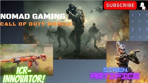 NEW LEGENDARY ICR-INNOVATOR|| NEW SIREN- ARTIFICE|| CODM LUCKY DRAW|| FIRST IMPRESSION