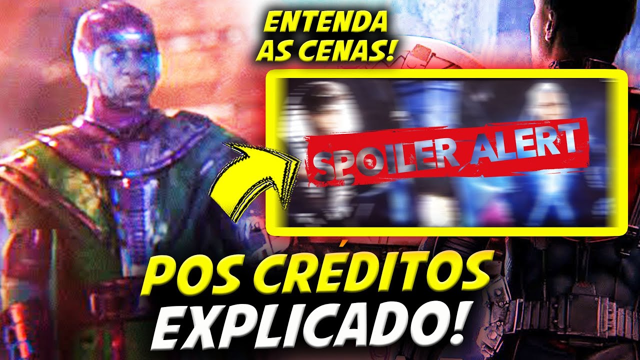 AGORA FERROU!! CENAS PÓS CRÉDITOS HOMEM FORMIGA 3 QUANTUMANIA ANÁLISE COM  SPOILERS