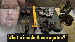 Cutting Agates from South Dakota & Montana!