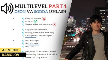 Multilevel Listening Part 1 Sodda va Oson