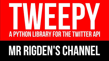 Tweepy: a Python Library for the Twitter API